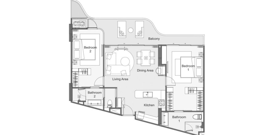 Hors-plan Laguna Golf Residences Hibiscus à Phuket, Thaïlande № 133330 - photo 1