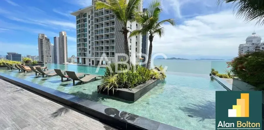 คอนโดมิเนียมในพัทยา, ประเทศไทย, 1 ห้องนอน № 210258