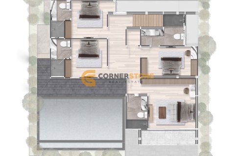 Studio on Jomtien Beach, Pattaya, Thailand № 154569 - photo 9