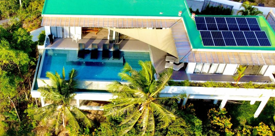 Вилла в Сураттхани, Таиланд с 4 спальнями  № 137584