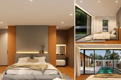 Вилла в Пхангнге, Таиланд с 3 спальнями  № 163118 - фото 9