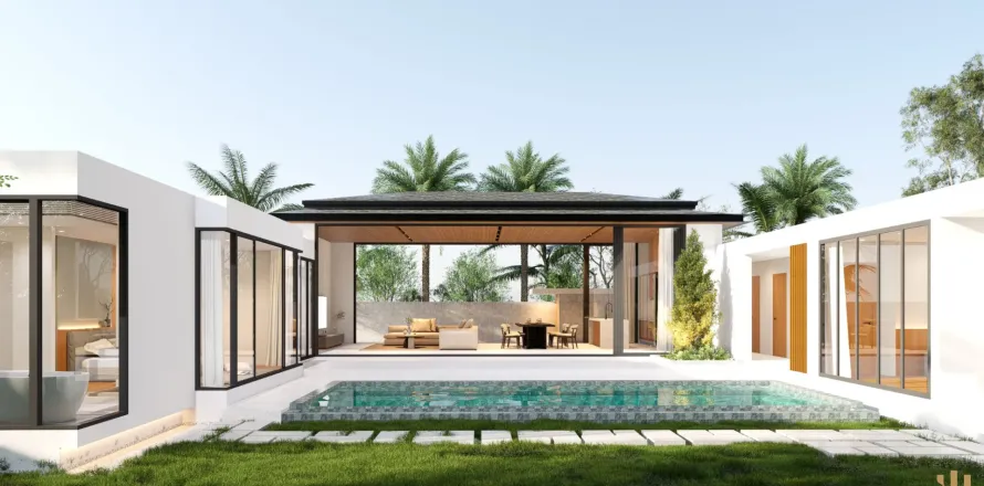 Вилла в Пхангнге, Таиланд с 3 спальнями  № 163118