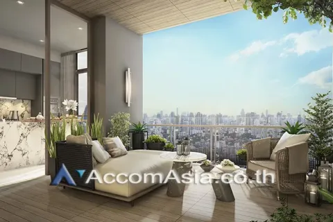 Condo à Watthana, Bangkok, Thaïlande, 2 chambres № 217588