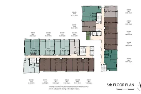Eigentumswohnung in Watthana, Bangkok, Thailand, 2 Schlafzimmer № 217585 - Foto 25