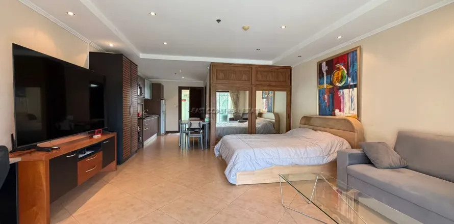 Estudio en el condominio en Jomtien Beach, Pattaya, Tailandia № 212635