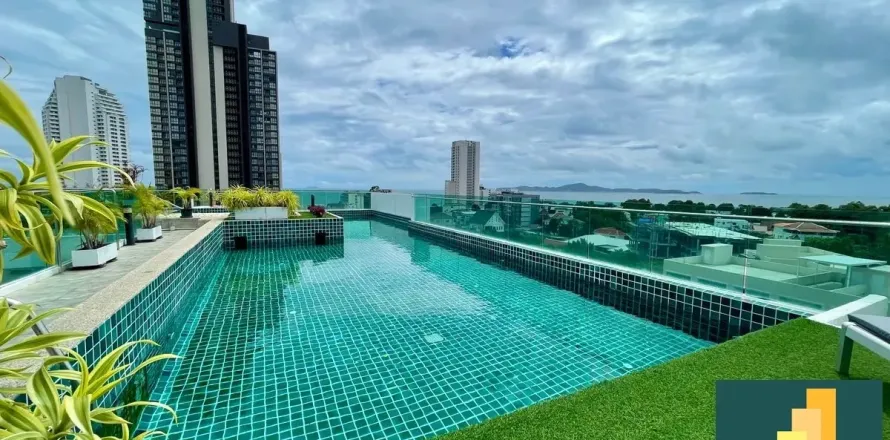 Condominio de 2 dormitorios en Pattaya, Tailandia № 210806
