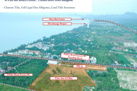 Земельный участок в Ча-аме, Таиланд  № 115186 - фото 3