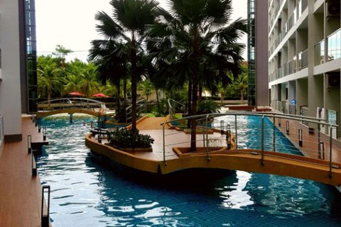 Condo on Jomtien Beach, Pattaya, Thailand, 1 bedroom № 204158 - photo 21