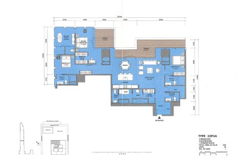 Eigentumswohnung in Sathon, Bangkok, Thailand, 3 Schlafzimmer № 222412 - Foto 6