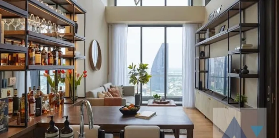 Duplex in Khlong Toei, Bangkok, Thailand 2 Schlafzimmer № 215164