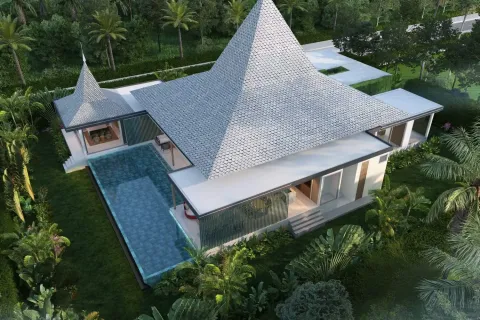 Вилла в Пхукете, Таиланд с 4 спальнями  № 146407 - фото 1