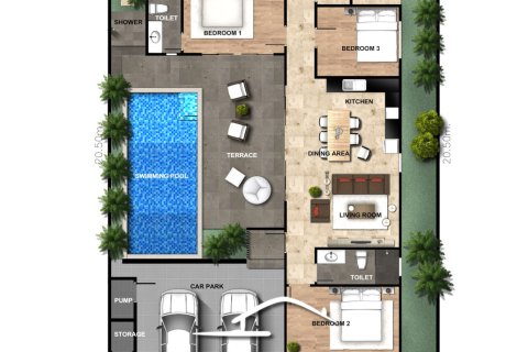 Villa à Hua Hin, Thaïlande 3 chambres № 168475 - photo 14