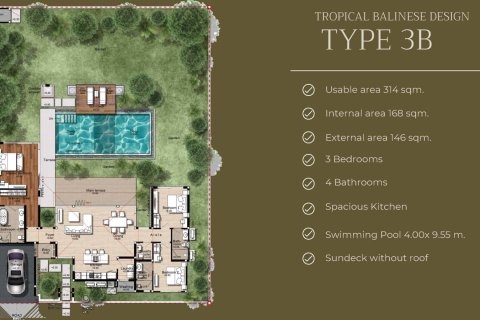 Villa à Bang Tao, Thaïlande 3 chambres № 166426 - photo 27