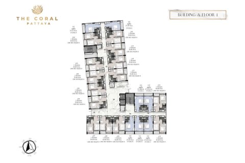 Condo à Pattaya, Thaïlande, 2 chambres  № 165812 - photo 17