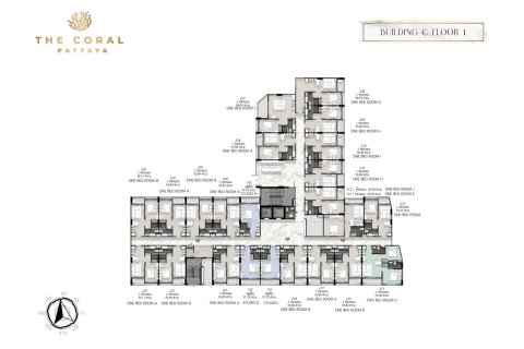 Condo in Pattaya, Thailand, 2 bedrooms  № 165814 - photo 17