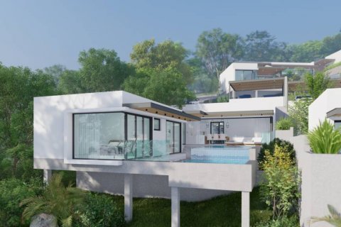 Вилла в Самуи, Таиланд с 3 спальнями  № 135225 - фото 1