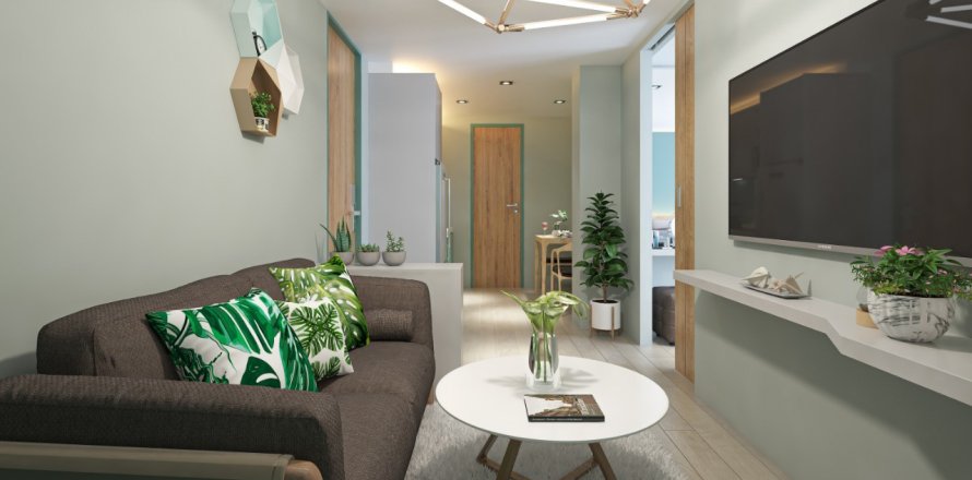 Квартира в Паттайе, Таиланд с 2 комнатами № 159805