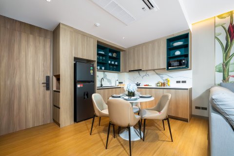 Квартира в Паттайе, Таиланд с 2 комнатами  № 159809 - фото 2