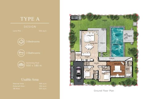 Villa in Phuket, Thailand 3 bedrooms № 166469 - photo 6