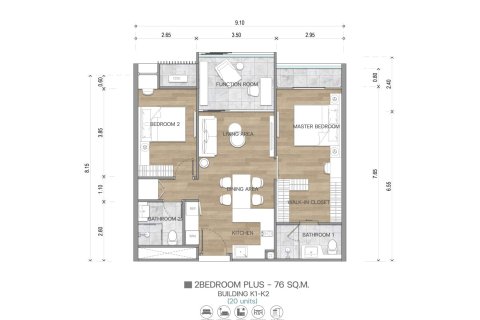 Condo à Kata, Thaïlande, 2 chambres  № 166471 - photo 10