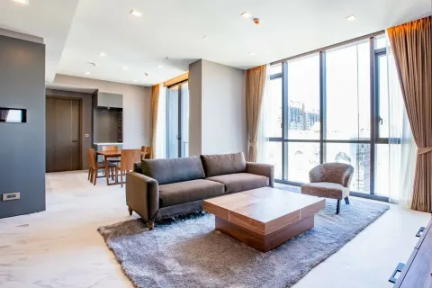 Кондоминиум с 2 спальнями в Ваттхане, Бангкок, Таиланд № 161803