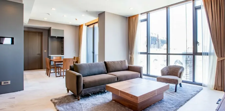 Кондоминиум с 2 спальнями в Ваттхане, Бангкок, Таиланд № 161803