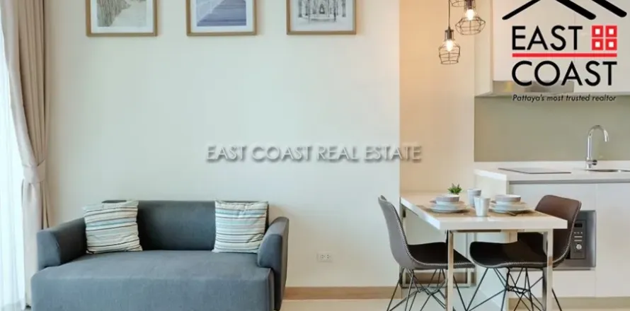 Condominio de 1 dormitorio en Pattaya, Tailandia № 212812