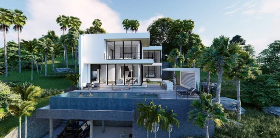 Villa in Ko Samui, Thailand 4 bedrooms № 158975
