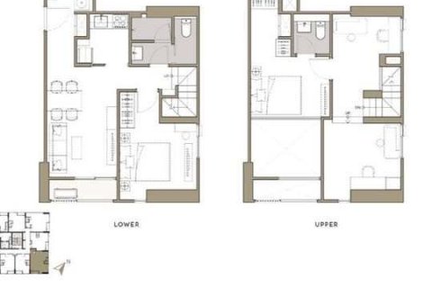 Penthouse in Pathum Wan, Bangkok, Thailand 2 bedrooms № 161336 - photo 3