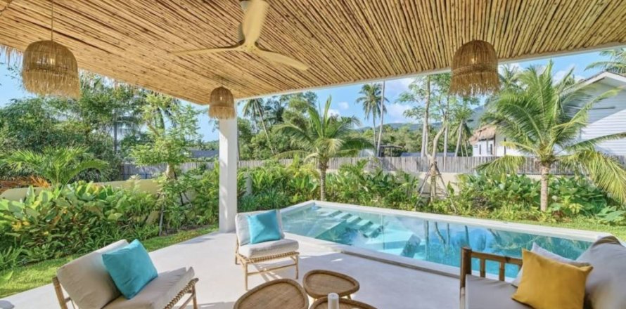 Вилла в Сураттхани, Таиланд с 3 спальнями  № 157832