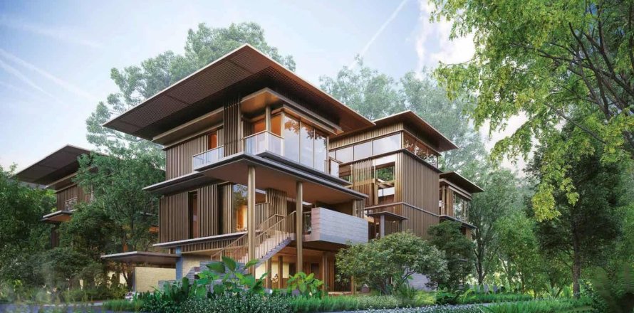 Villa à Bangkok, Thaïlande 5 chambres № 165964