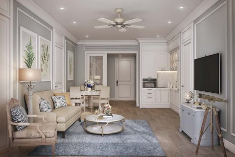 Condo à Bangkok, Thaïlande, 1 chambre № 165962