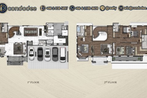 บ้านในคันนายาว, กรุงเทพฯ, ประเทศไทย 5 ห้องนอน № 149681 - รูปถ่าย 2