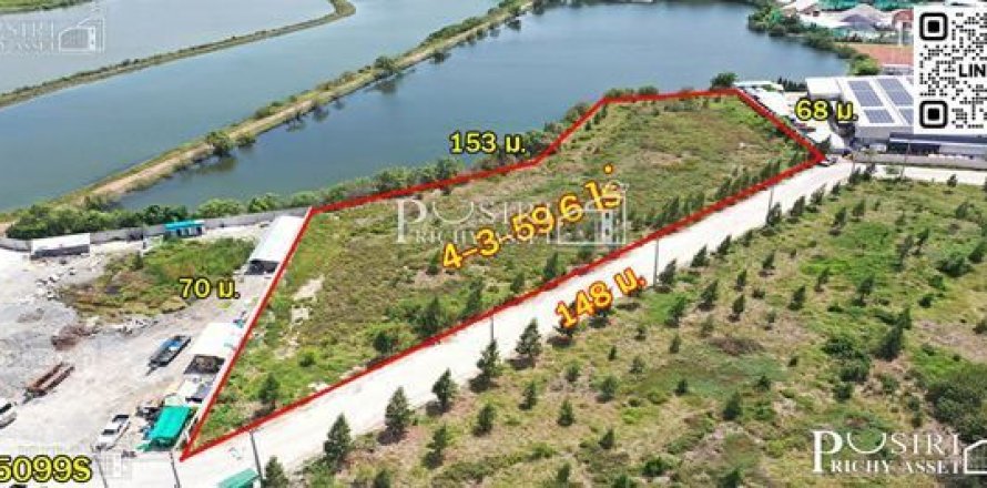 Land in Samut Sakhon, Thailand 6400 sq.m. № 169212