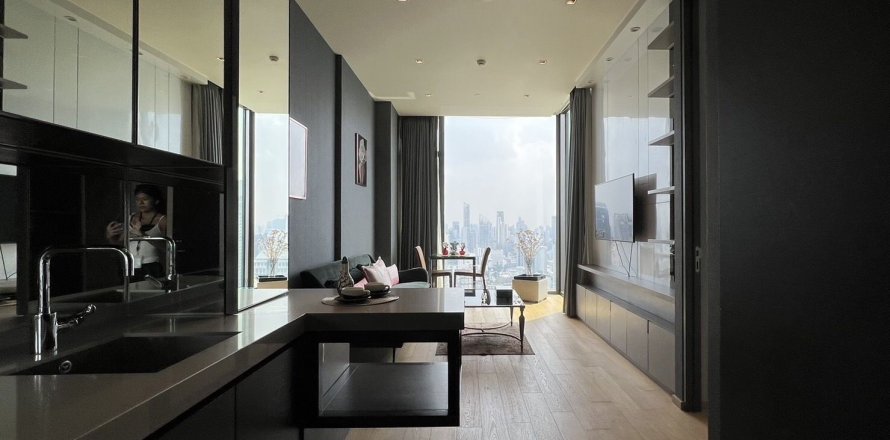 Studio in the Condo in Pathum Wan, Bangkok, Thailand  № 158712