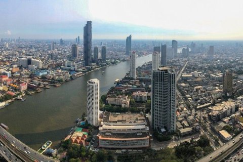 Condo à Khlong San, Bangkok, Thaïlande, 3 chambres  № 158711