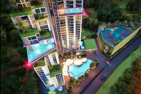 Квартира в Паттайе, Таиланд с 2 комнатами  № 134809 - фото 6