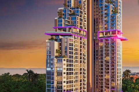 Квартира в Паттайе, Таиланд с 2 комнатами  № 134809 - фото 8