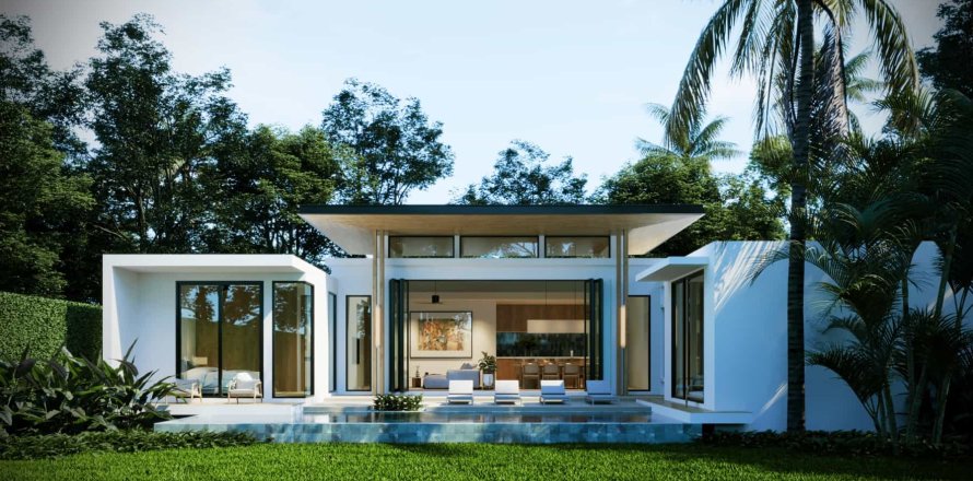 Вилла в Раваи, Таиланд с 4 спальнями  № 166303