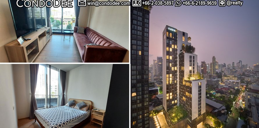 Condo à Watthana, Bangkok, Thaïlande, 1 chambre № 201048