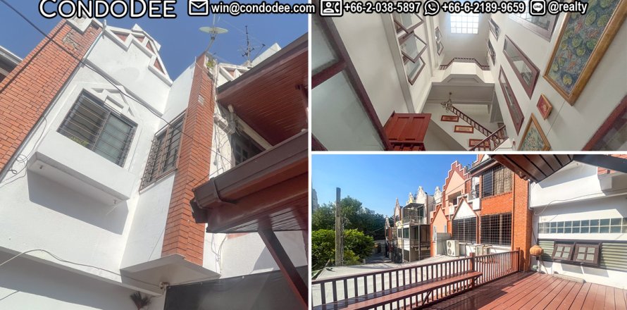 Townhouse à Watthana, Bangkok, Thaïlande 4 chambres № 201047