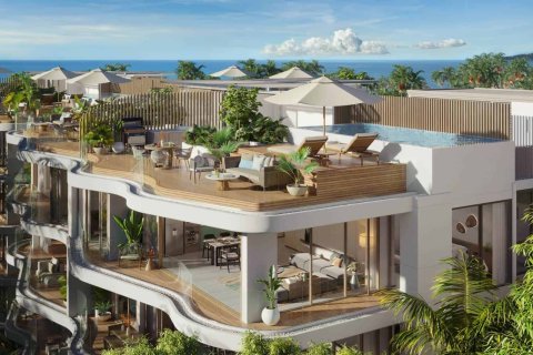 Пентхаус в Банг Тао, Таиланд с 2 спальнями  № 165942