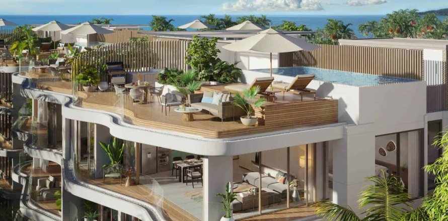 Penthouse à Bang Tao, Thaïlande 2 chambres № 165942