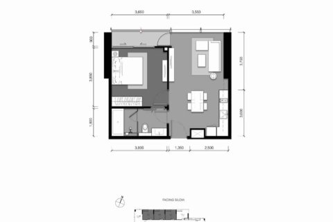 Condo à Bangkok, Thaïlande, 1 chambre  № 165938 - photo 11