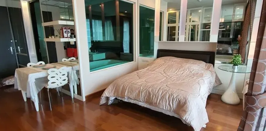 Студия в кондо в Патхум Ване, Бангкок, Таиланд № 156141