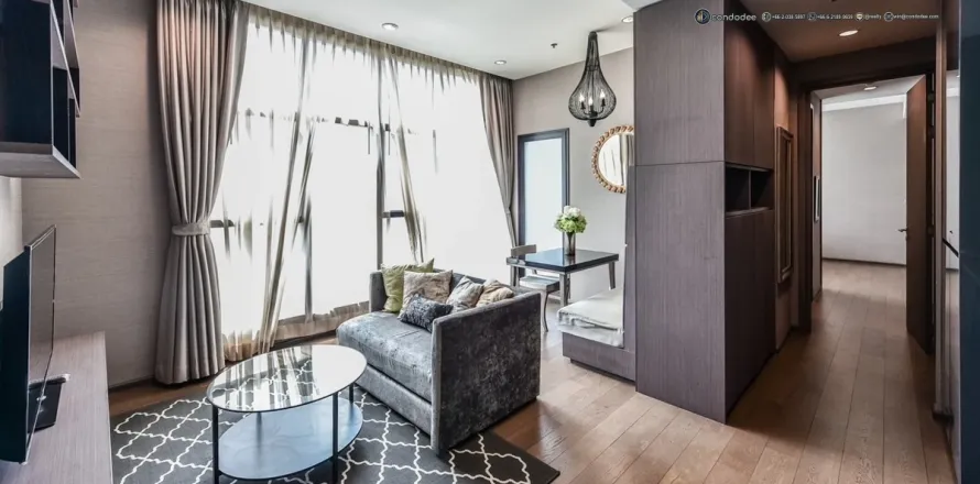 Condo à Sathon, Bangkok, Thaïlande, 1 chambre  № 201397