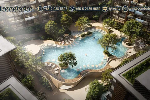 Condo à Bangkok, Thaïlande, 1 chambre № 201398 - photo 8