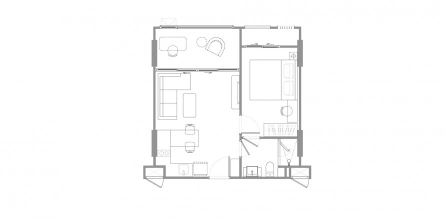 ЖК Chapter Charoenkrung – Riverside в Бангкоке, Таиланд № 133136 - фото 1