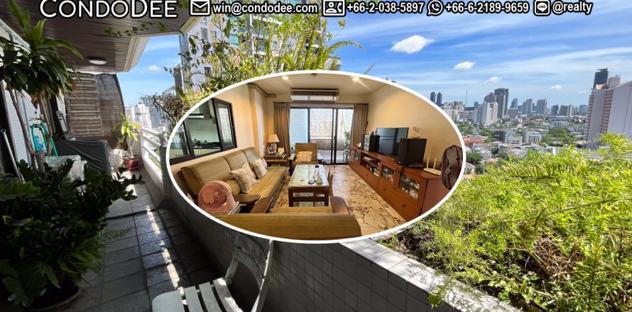 Condo à Watthana, Bangkok, Thaïlande, 3 chambres № 201100