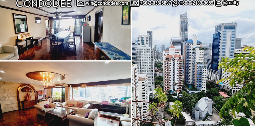 Condo à Watthana, Bangkok, Thaïlande, 3 chambres № 201102